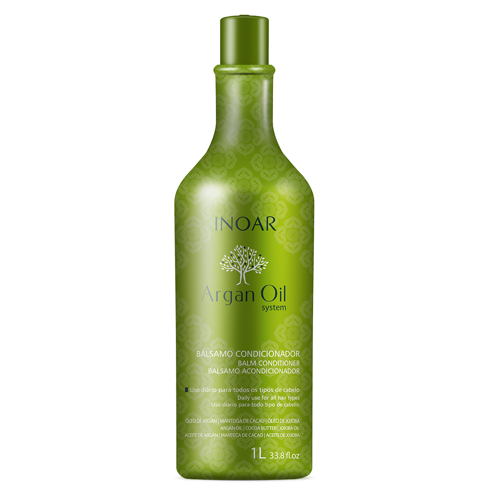 INOAR Argan Oil Conditioner - intensīvi mitrinošs kondicionieris ar argana eļļu 1000 ml