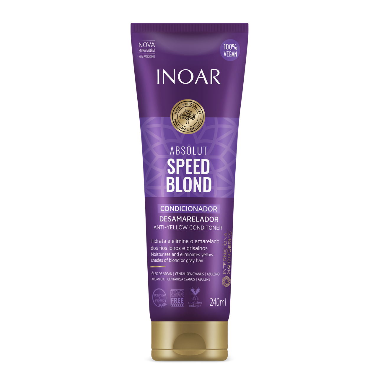 INOAR Absolut Speed Blond Conditioner - kondicionieris blondiem matiem 240 ml