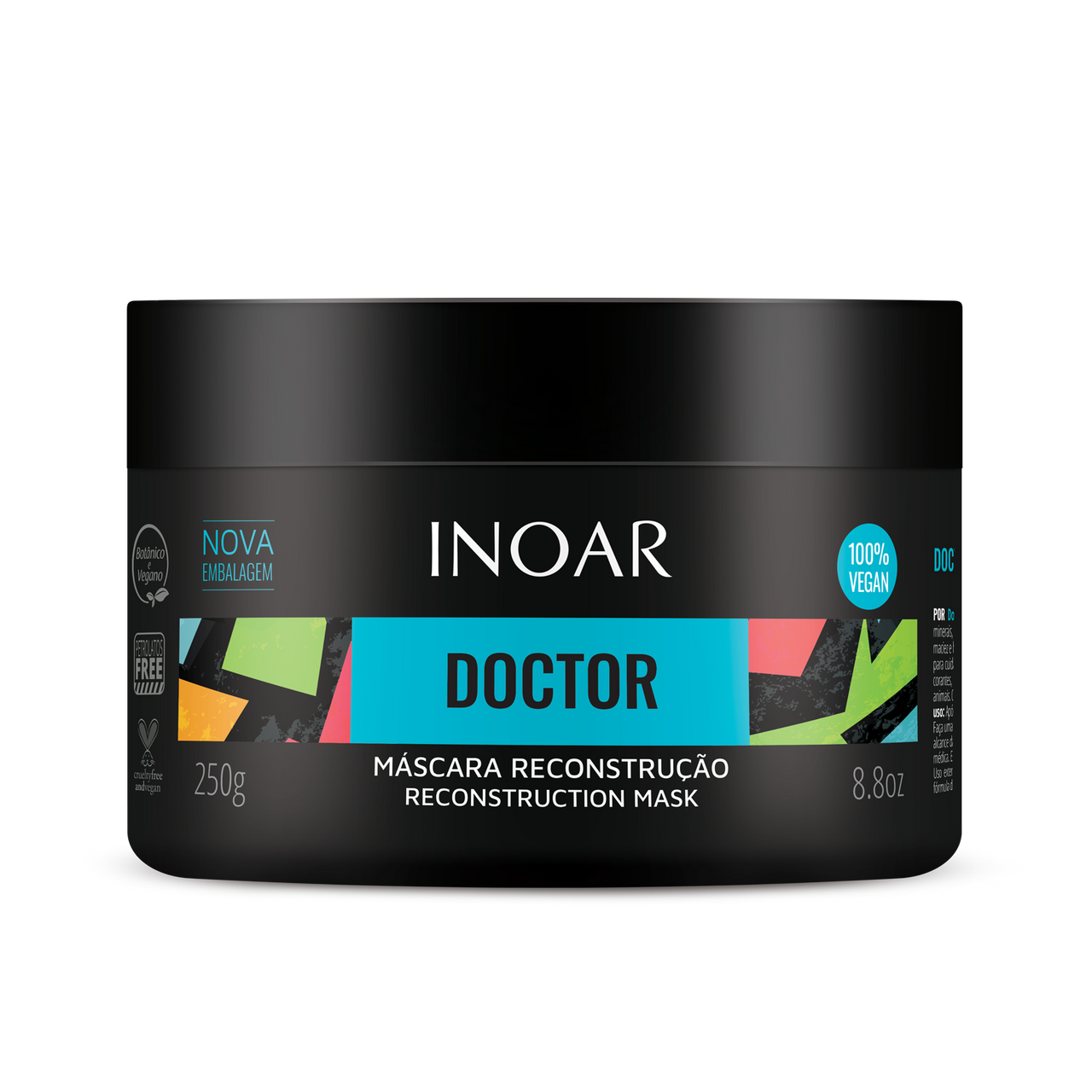 INOAR Doctor Reconstruction Mask - rekonstruktīvā maska 250 g
