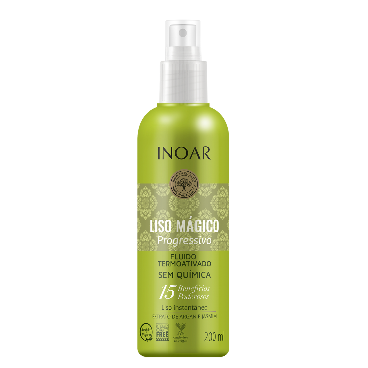 INOAR Liso Magico Progressivo - izsmidzināms fluīds 200 ml